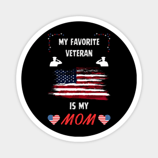 veteran mom Magnet